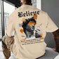 Oversize printed t-shirt