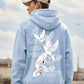 Sky blue hoodies