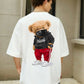 White printed t-shirt